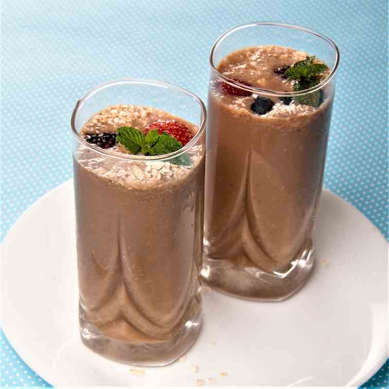 Coffee Oatmeal Smoothie