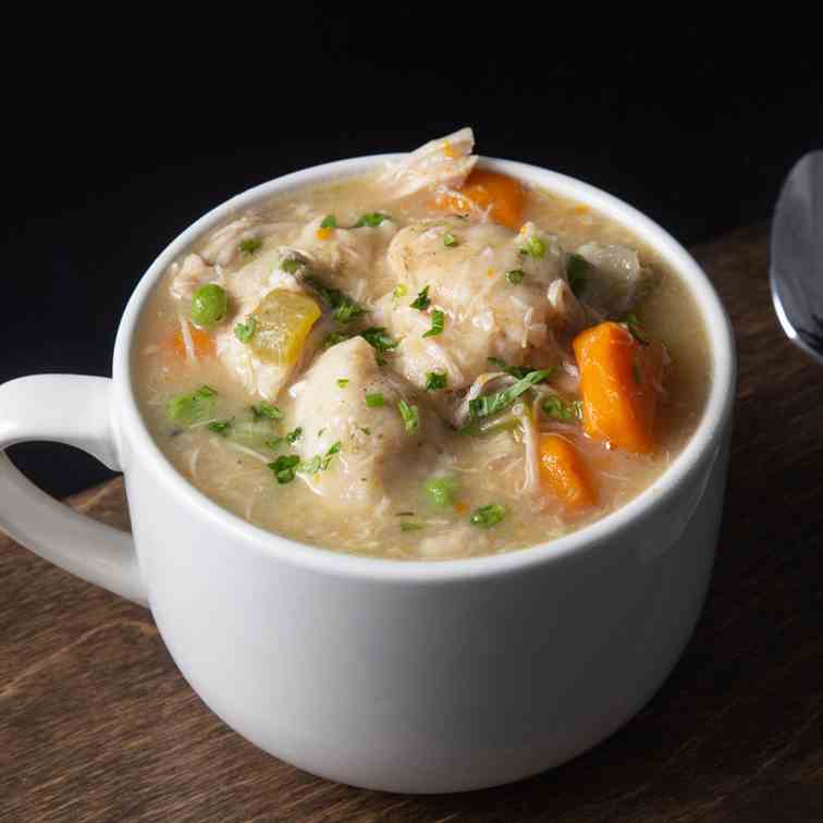 Instant Pot Chicken and Dumplings