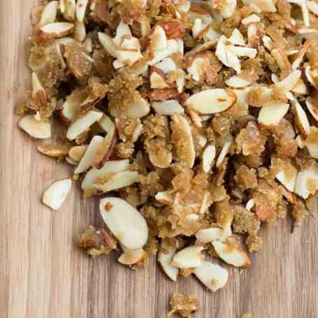 lemon brown sugar almonds