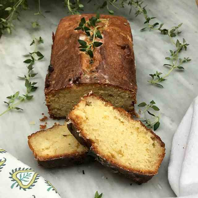 Thyme and Lemon Cake