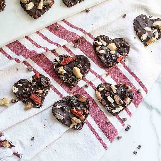 Heart Healthy Dark Chocolate Quinoa Bites