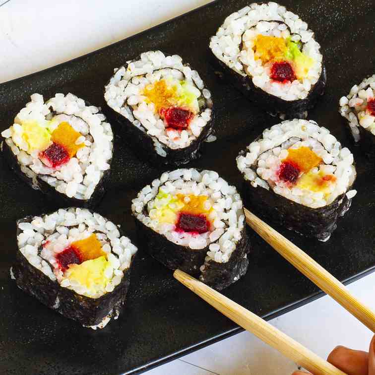 Sweet Potato Sushi Rolls