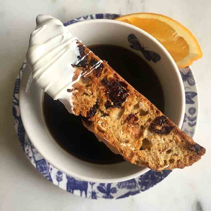 Cranberry Orange Biscotti