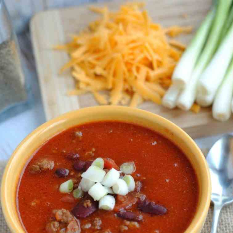 Easy Crockpot Chili