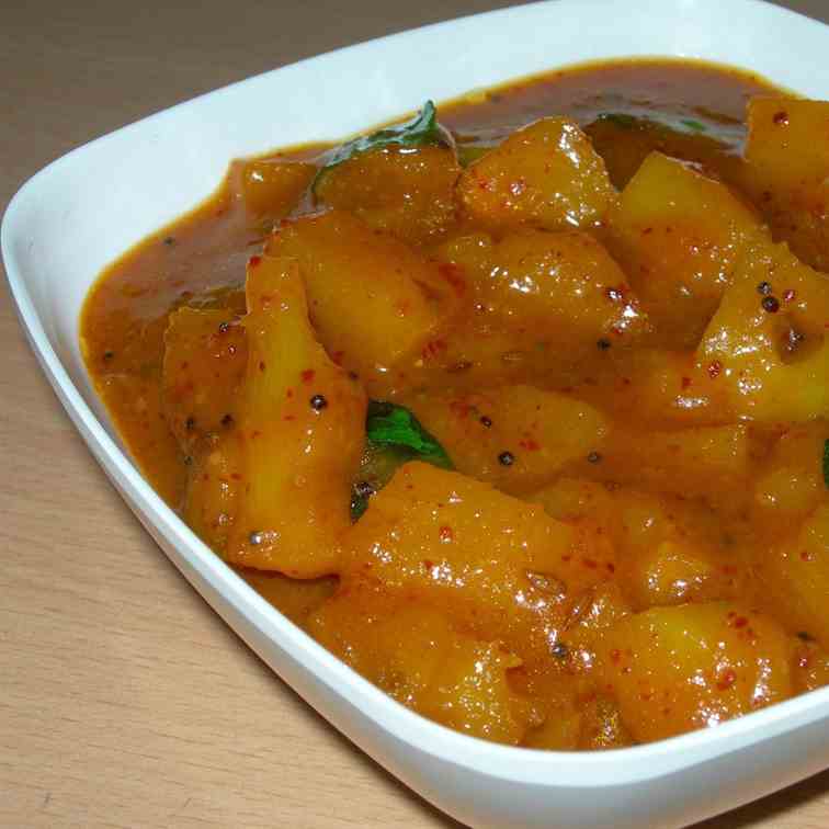 Pineapple Gojju Recipe