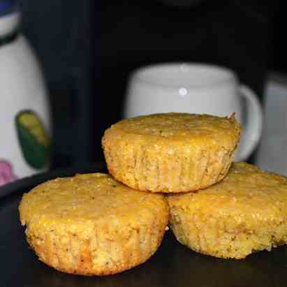 honey cornbread muffins