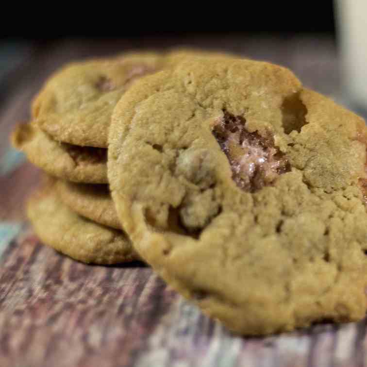 Chocolate and Marshmallow Cookies