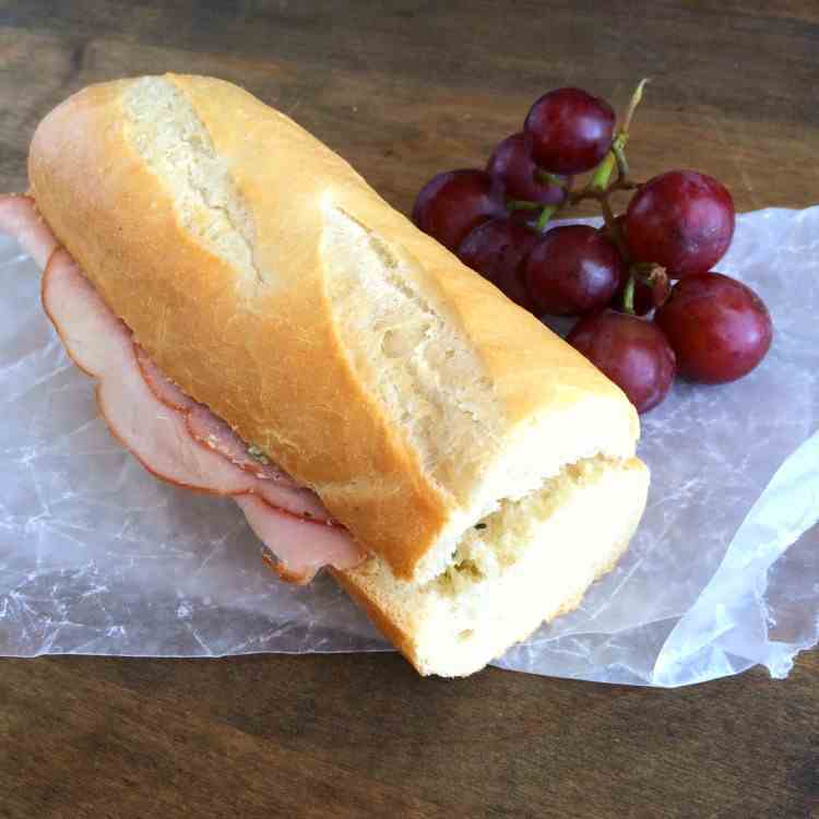 French Ham - Butter Sandwich