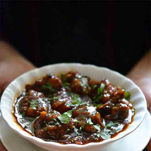 Vegetable Manchurian Gravy