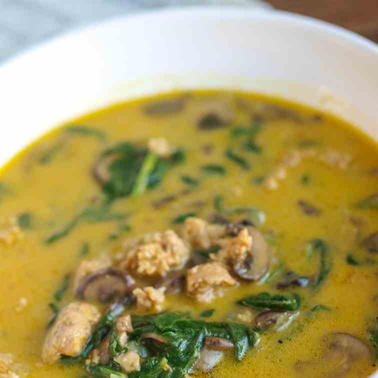 Pumpkin Sausage Soup