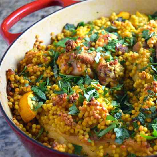 Mediterranean Chicken and Couscous