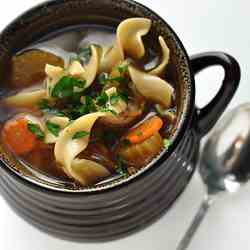 Winter Chicken Noodle Soup