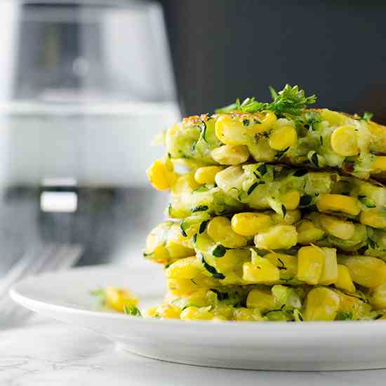 Zucchini Corn Fritters