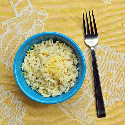 Cardamom rice pilaf