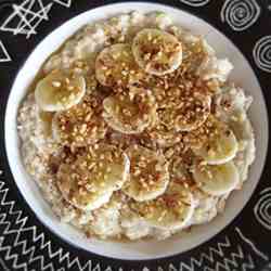 Banana & Hazelnut Porridge