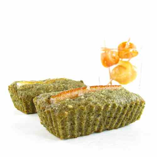 Macha Pumpkin Seeds Financiers