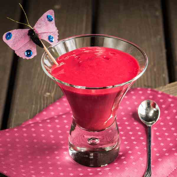 Smoothie raspberry - banana