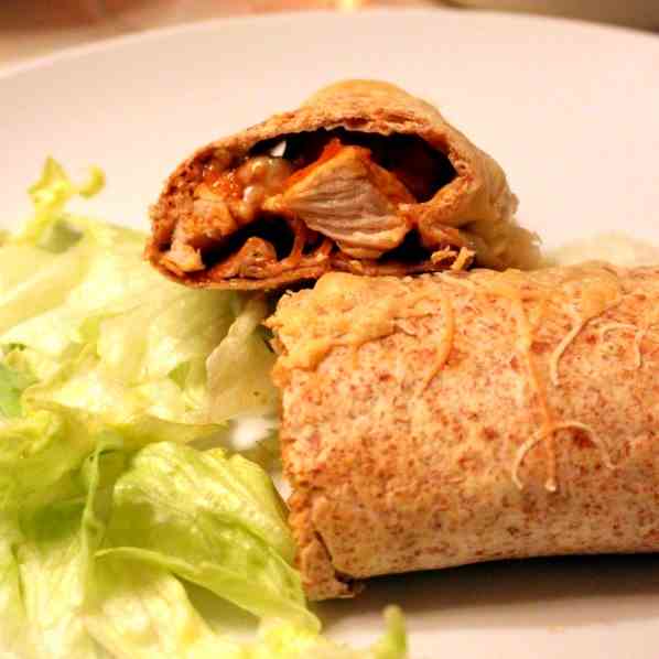Micky's baked Chicken Wraps