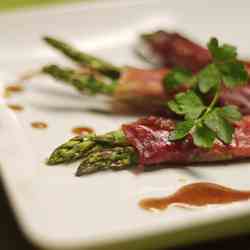 Prosciutto Wrapped Asparagus