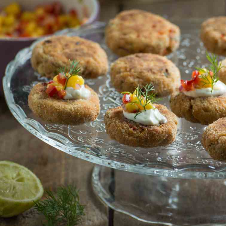 Baked Salmon Croquettes