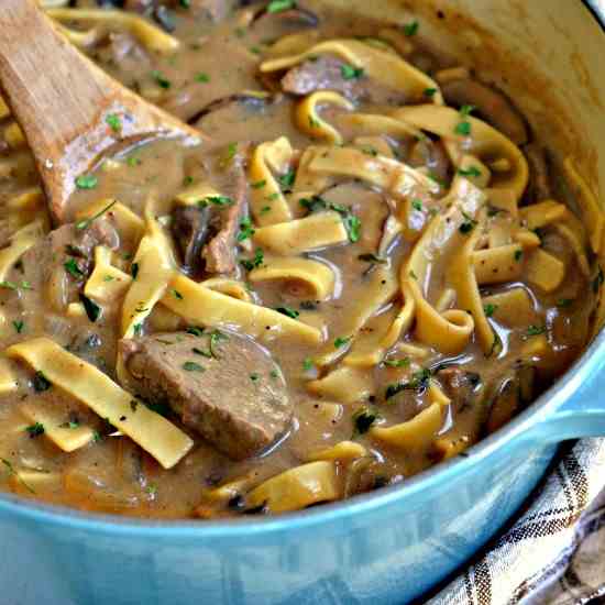 Beef Stroganoff