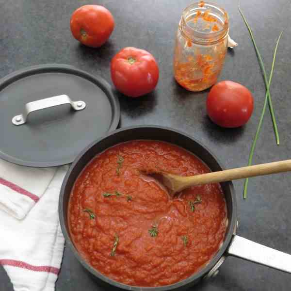 Homemade Marinara Sauce