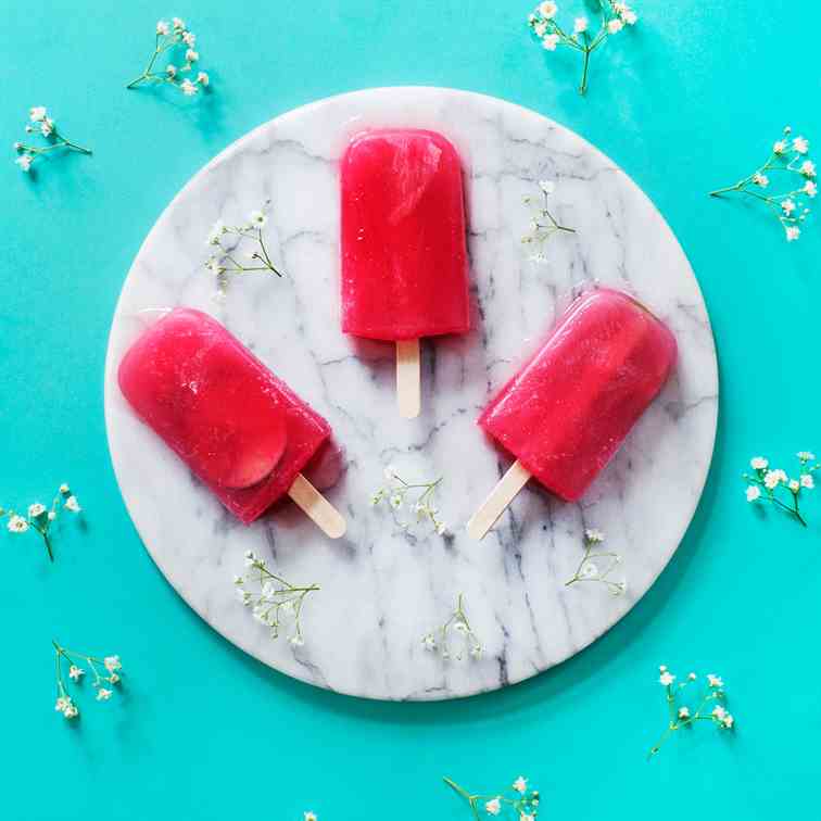 Rhubarb Popsicle Recipe