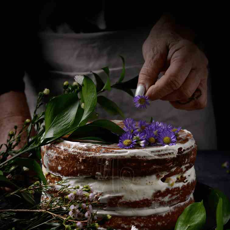 Vanilla, Ginger and Orange Cake