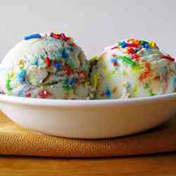 Sprinkle Party Ice Cream