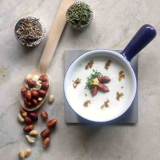 Peanut Ginger Raita