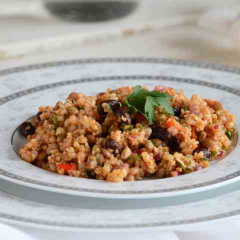 Bean & Barley Salad