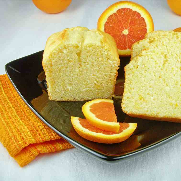 Mini Orange Loaves