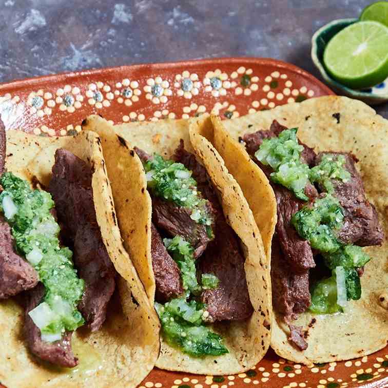 Skirt Steak Tacos