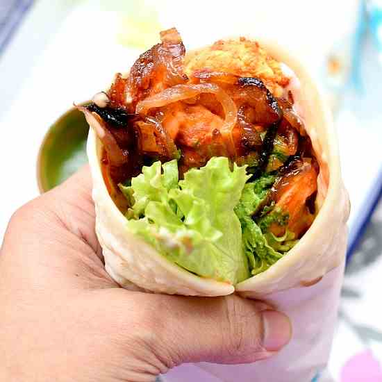 Tandoori Egg Wrap