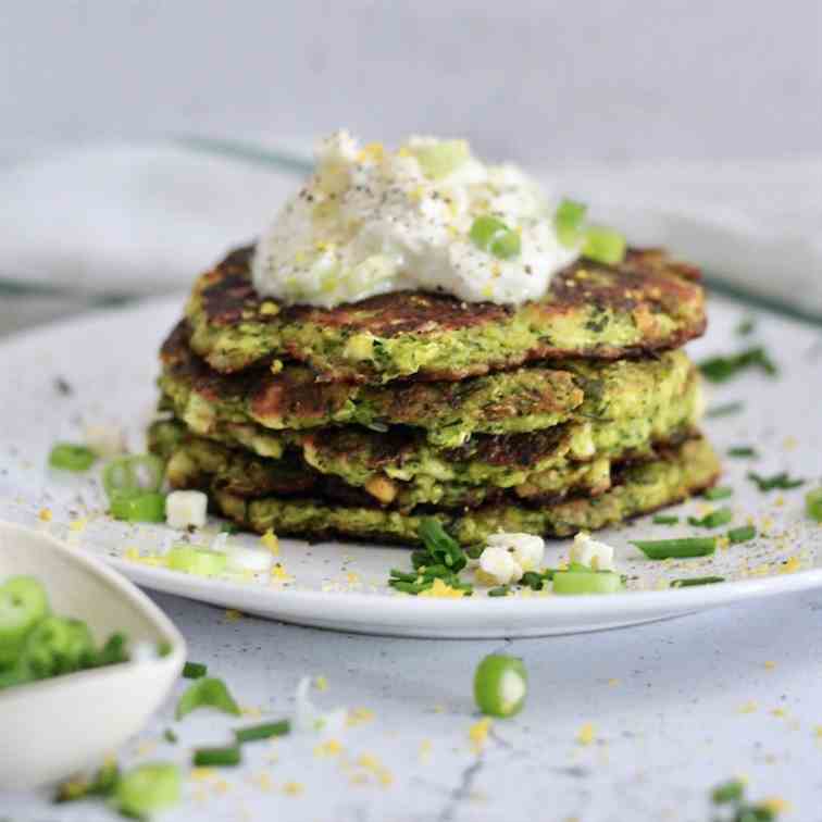 Healthy Zucchini Fritters