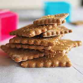 Graham Crackers with Buckwheat Flour