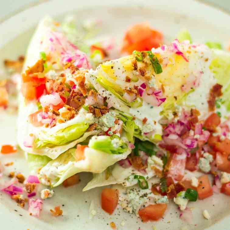 Loaded Iceberg Wedge Salad