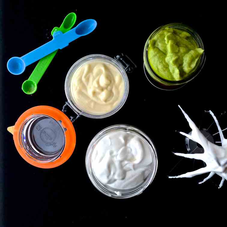 Egg-Free Mayonnaise- 3 Ways