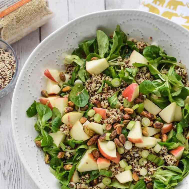 Detox Quinoa Salad with Turmeric Tahini
