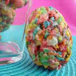 Cereal Treat Easter Eggs