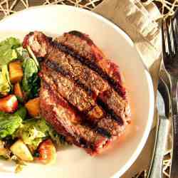 Grilled Rib Eye Steak