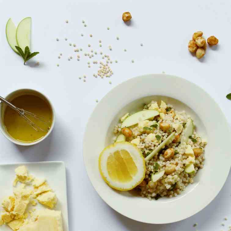 Apple, Honey Macadamia - Pearl Cous Cous 