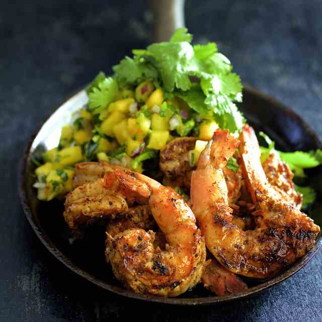 Grilled Citrus Chili Shrimp