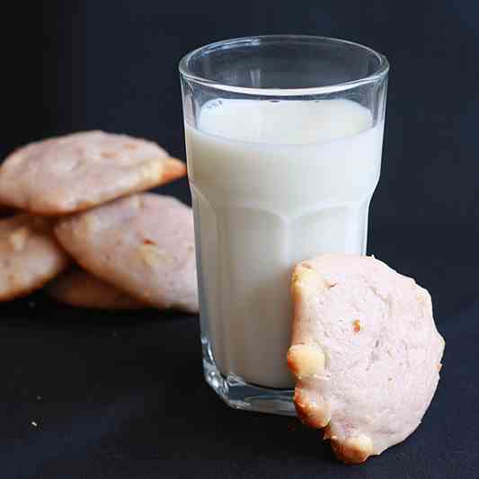 Raspberry Cheesecake Cookies