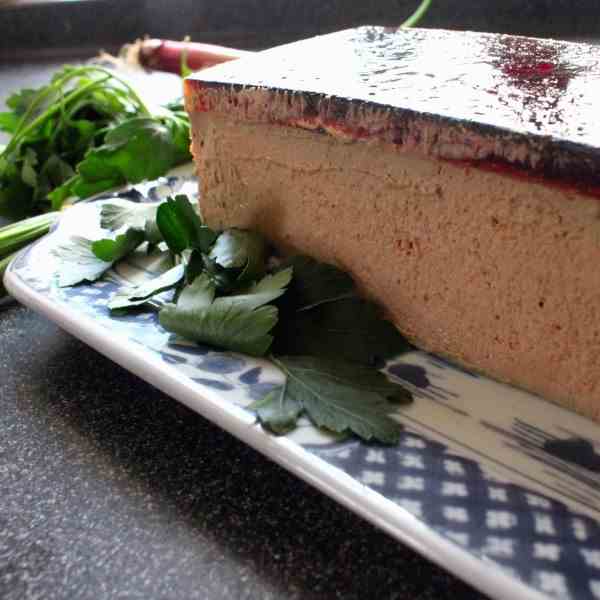 Chicken Liver Pate with Redcurrant Jelly