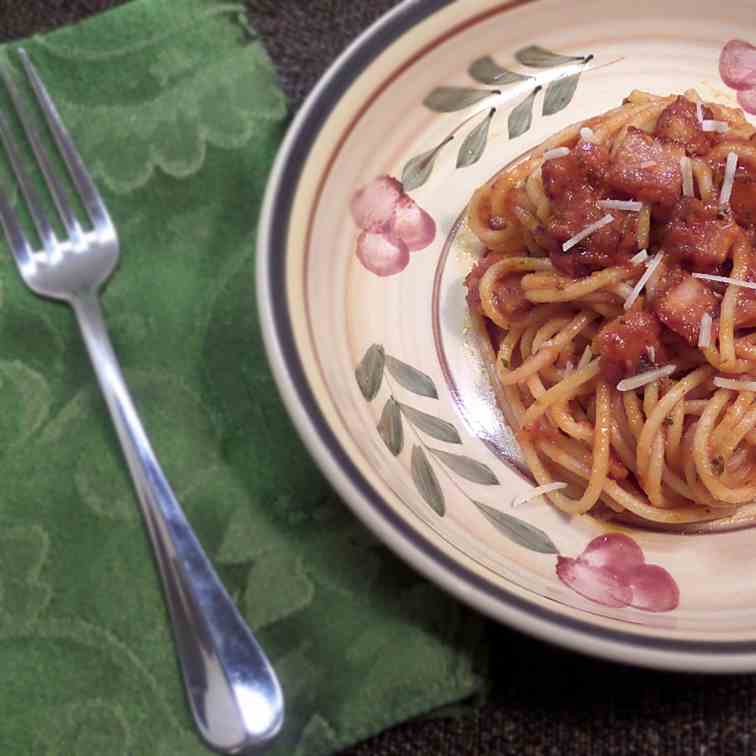 Bucatini all' Amatriciana