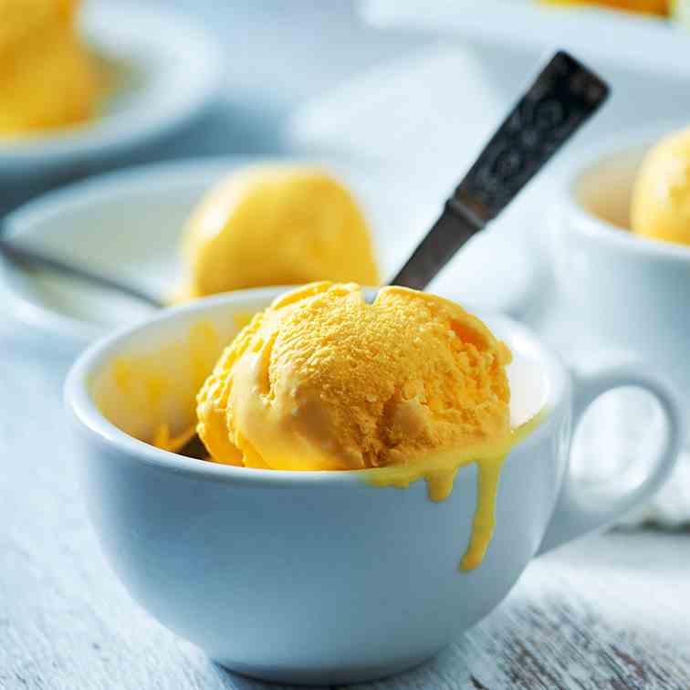 Mango - Honey Ice Cream