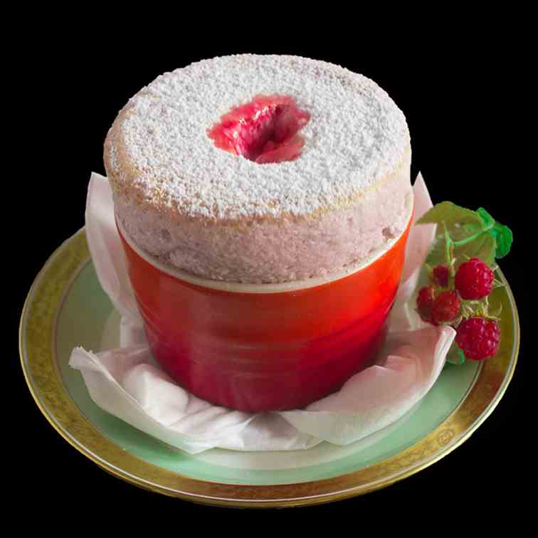 Raspberry Soufflé