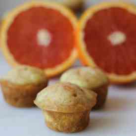 Cara Cara Orange Mini Muffins