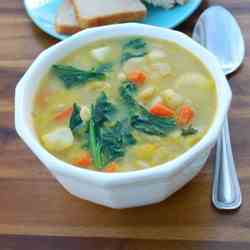 White Bean & Kale Soup